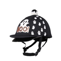 Cap Cover QHP Halloween Zwart-wit