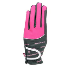 Handschoenen PaardenpraatTV By Ej Thermo Groen-roze