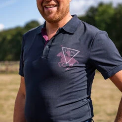 Polo La Valencio LVQuazar Men Donkerblauw -Roeckl Winkel polo la valencio lvquazar men donkerblauw 1500x1500 170709