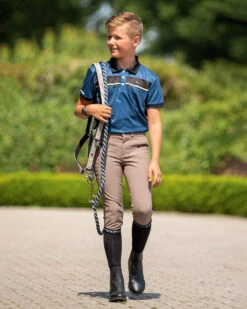 Polo QHP Kai Kids Black-blue -Roeckl Winkel polo qhp kai kids black blue 1500x1500 184278