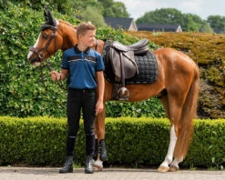 Polo QHP Kai Kids Black-blue -Roeckl Winkel polo qhp kai kids black blue 1500x1500 184279