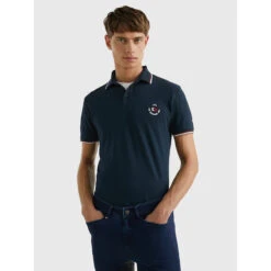 Polo Tommy Hilfiger College Men Donkerblauw -Roeckl Winkel polo tommy hilfiger college men donkerblauw 1500x1500 184893