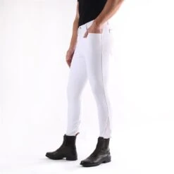 Rijbroek Easy Rider Victor Siliconen Men Wit -Roeckl Winkel rijbroek easy rider victor siliconen men wit 1500x1500 116728