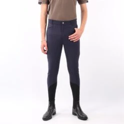 Rijbroek Quur QCaz Full Grip Men Donkerblauw