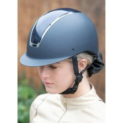 Veiligheidshelm Harry's Horse Regal Glossy Donkerblauw-zilver -Roeckl Winkel veiligheidshelm harry s horse regal glossy donkerblauw zilver 1500x1500 130997