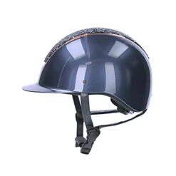 Veiligheidshelm Harry's Horse Regal Sparkle Donkerblauw-goud -Roeckl Winkel veiligheidshelm harry s horse regal sparkle donkerblauw goud 1500x1500 130978