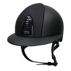 Veiligheidshelm KEP Italia Cromo 2.0 Matt Star Voorzijde Polo Klep Zwart