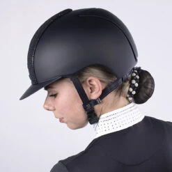 Veiligheidshelm KEP Italia Cromo Textile Glitter Front Blauw -Roeckl Winkel veiligheidshelm kep italia cromo textile glitter front blauw 1500x1500 100900